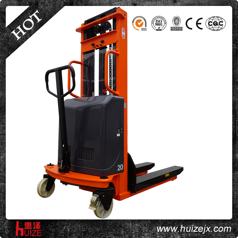 單門架半電動堆高車 單門架半電動堆高車