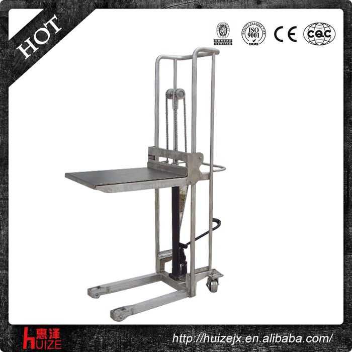 輕型手動堆高車(不銹鋼304) 輕型手動堆高車(不銹鋼304)
