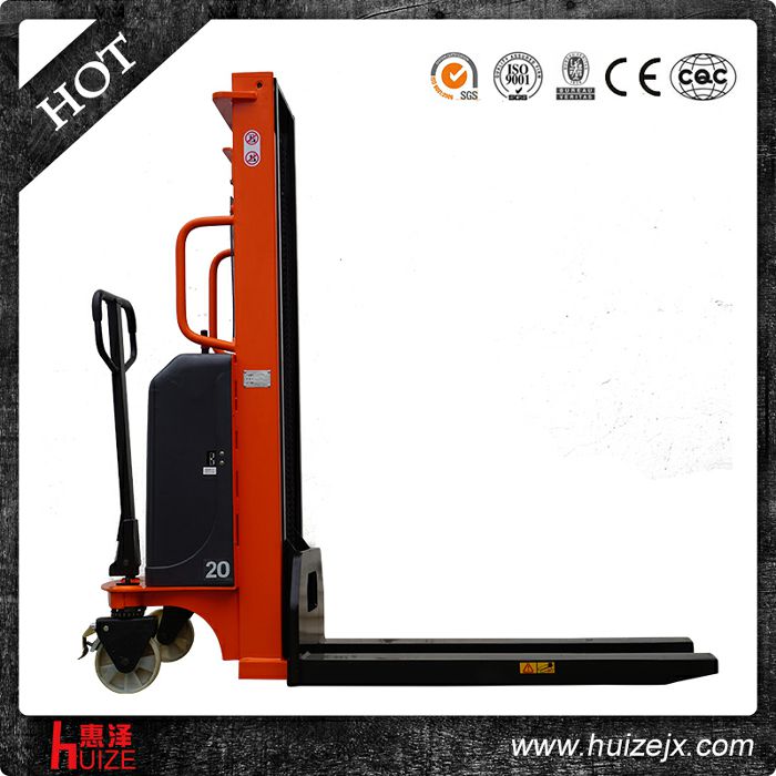 升高3米半電動(dòng)堆高車(雙門架) 升高3米半電動(dòng)堆高車(雙門架)