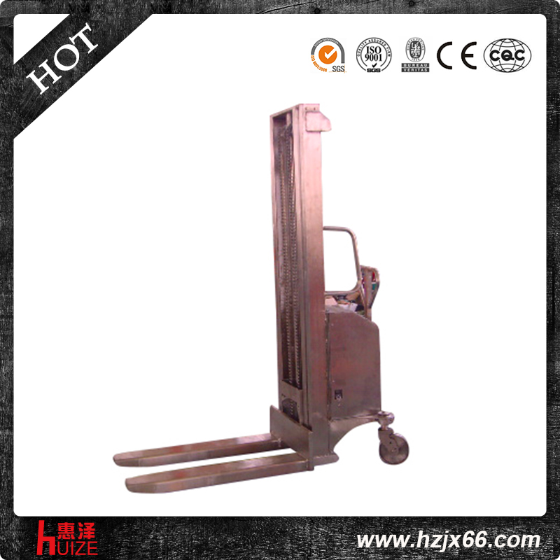 半電動(dòng)堆高車(不銹鋼304材質(zhì)) 半電動(dòng)堆高車(不銹鋼304材質(zhì))