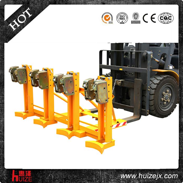 四桶夾具（一次夾4只桶,雙夾爪，夾塑鐵桶）